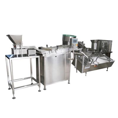 Máy chiết rót ống viên sủi ngang hoàn toàn tự động