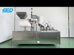 Máy đóng chai ống nhựa loại ngang để đóng gói viên sủi bọt