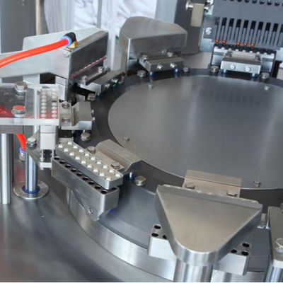 Điều khiển PLC Máy chiết rót viên nang hoàn toàn tự động với màn hình cảm ứng thương hiệu Siemens của Đức