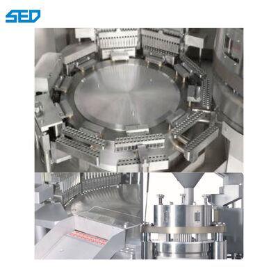 Máy nạp viên nang tự động có tốc độ cao được điều khiển bởi PLC