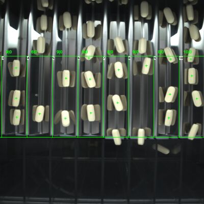 2 kênh máy tính bảng tự động thiết bị kiểm tra thị giác máy 2 kW