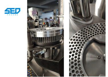 Máy nạp chất đầy bột và viên nang bán tự động