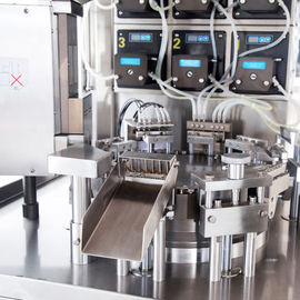 Máy làm viên nang bằng thép không gỉ Máy móc dược phẩm với 260 hạt / phút