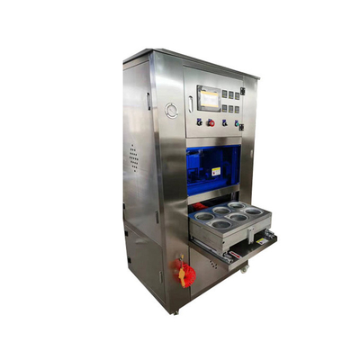 Máy đóng gói chân không tự động 1200 Cup / H Đường kính thép không gỉ 115mm