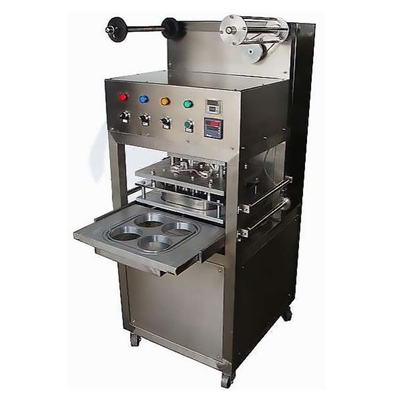 Máy đóng gói tự động bằng thép không gỉ Cốc nhựa 2KW 0,8Mpa