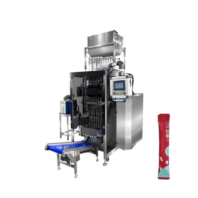 Máy đóng gói niêm phong phía sau 18000mm để đóng gói gậy nước sốt 5.5KW