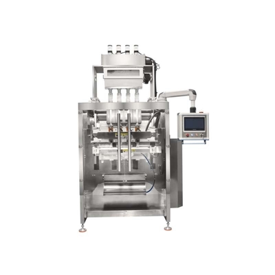 Máy đóng gói niêm phong lưng 4 hàng, dài 1800mm, công suất 5KW