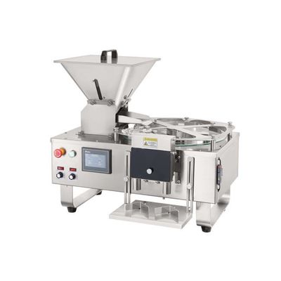 Máy đếm viên nang rung hai đầu bằng thép không gỉ với tự động